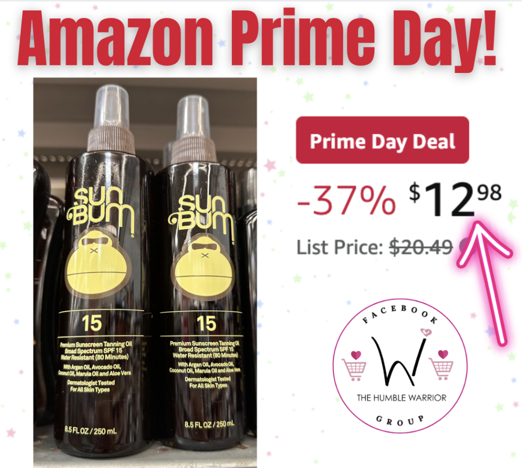 The Sun Bum SPF 15 Moisturizing Tanning Oil